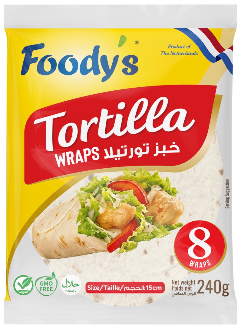 Foodys 15cm Tortilla 240 gr